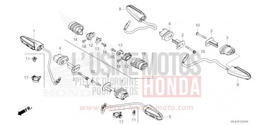 CLIGNOTANT CB750ACT de 2026